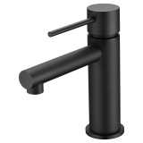 Monomando lavabo MILOS STICK negro mate - BDYS045-1NG