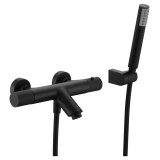 BTD038-4NG - Termostático baño-ducha LINE negro mate