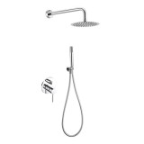 Kit monomando ducha empotrado 2-vías MILOS cromo - GPMS045 1