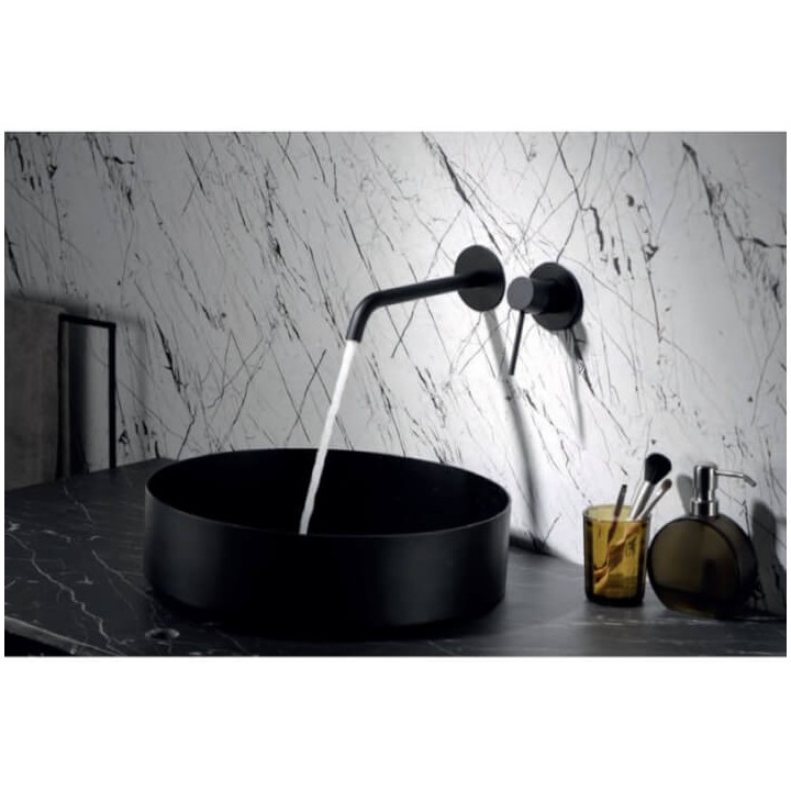 Monomando lavabo empotrado MILOS STICK negro mate - GLIS045/NG 3