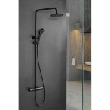Conjunto termostático ducha KENT negro mate - BTK017/NG 3