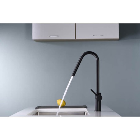 Monomando fregadero KENIA negro mate - GCE020/NG