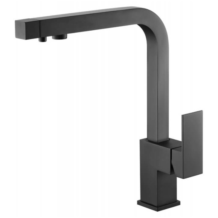 Monomando fregadero osmosis CAPRI negro mate - GOS002/NG 1