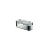 Jabonera frontal ANGA cromo  - ADN008 - Imex