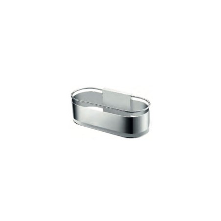 Jabonera frontal ANGA cromo - ADN008 - Imex