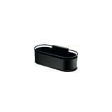 Jabonera frontal ANGA negro mate  - ADN008/NG - Imex