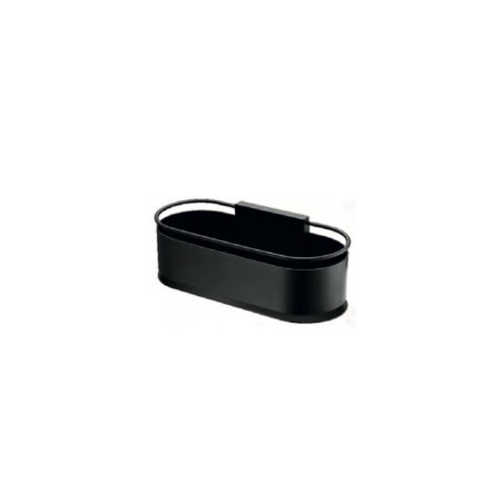 Jabonera frontal ANGA negro mate - ADN008/NG - Imex