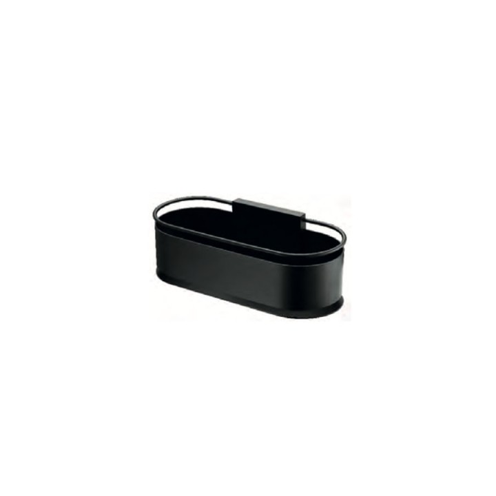 Jabonera frontal ANGA negro mate  - ADN008/NG - Imex