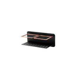 Jabonera frontal IMAN negro oro rosa- ADI011/NOR- Imex