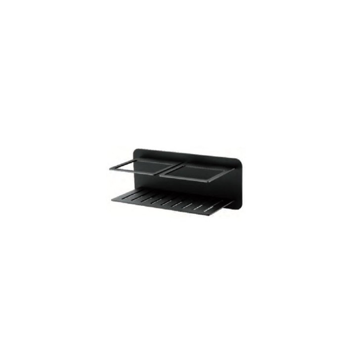 Jabonera frontal IMAN negro mate- ADI011/NG- Imex