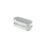 Jabonera frontal NIRMALA blanco mate - ADL012/BL