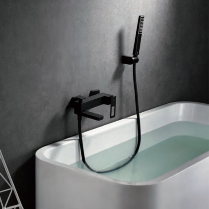 Monomando baño-ducha SUECIA negro mate - BDC032-7NG 2