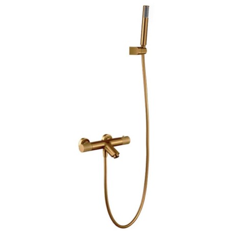 Termostático baño-ducha LINE oro cepillado - BTD038-4OC - Imex