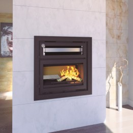 Estufa de leña insertable con horno I/IT-180 H - FM Calefacción 1