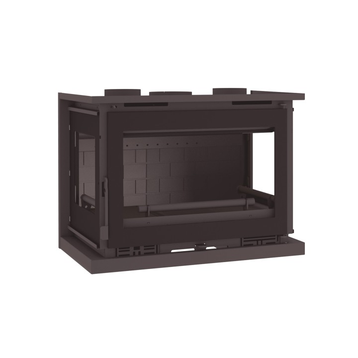 Estufa de leña insertable IT-173 F/K - FM Calefacción 3
