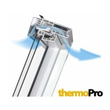 Ventana para tejado proyectante-giratoria FAKRO Mod. PPP-V MAX PVC 7