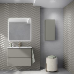 Mueble baño suspendido DAI 2 cajones lavabo Beauty - Royo Group