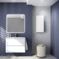 Mueble baño suspendido DAI 2 cajones lavabo Beauty - Royo Group