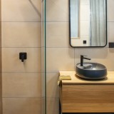 Monomando ducha empotrado 1-vía ALEXIA negro mate - 361801SNM 3