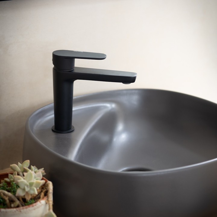 Monomando lavabo ALEXIA negro mate- 3604NM 3