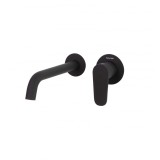 Monomando lavabo empotrado ALEXIA negro mate - 36210*NM 1