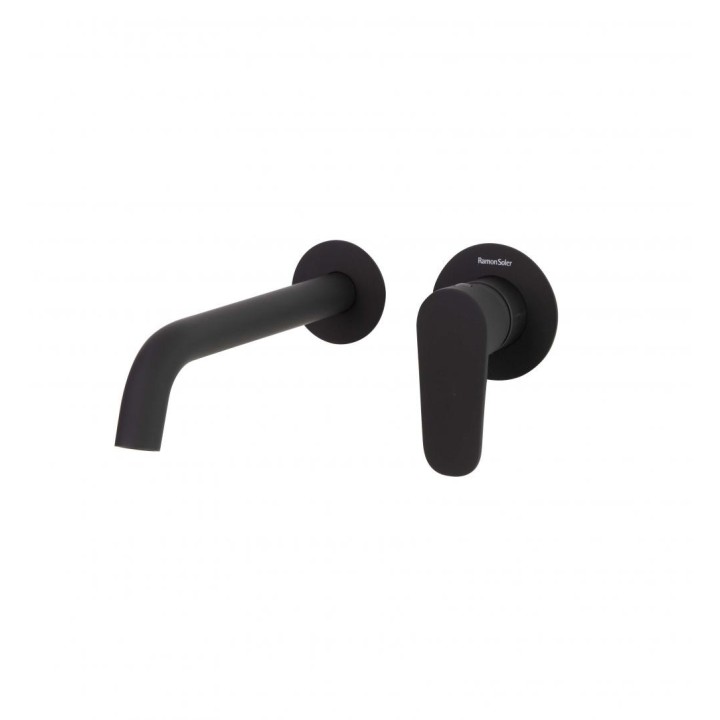 Monomando lavabo empotrado ALEXIA negro mate - 36210*NM 1