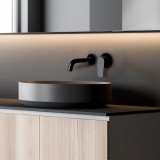 Monomando lavabo empotrado ALEXIA negro mate - 36210*NM 5