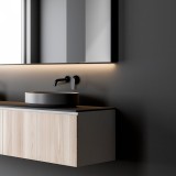 Monomando lavabo empotrado ALEXIA negro mate - 36210*NM 6