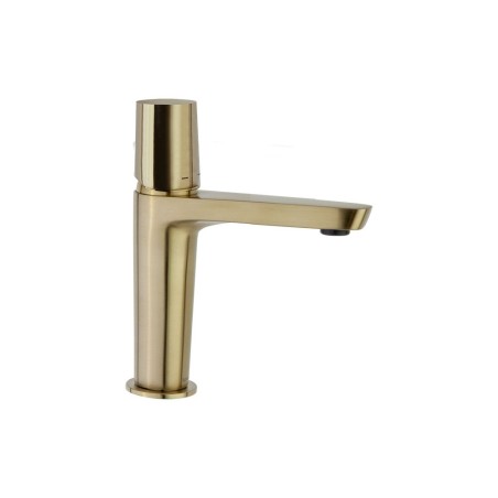 Monomando lavabo TZAR oro cepillado - 340401OC