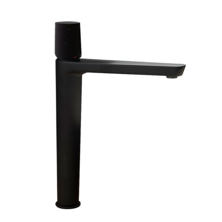 Monomando lavabo alto TZAR negro mate - 340201NM