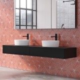 Monomando lavabo alto TZAR negro mate - 340201NM 4