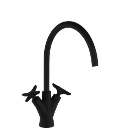 Bimando Lavabo ADAGIO negro mate - 910101NM 1