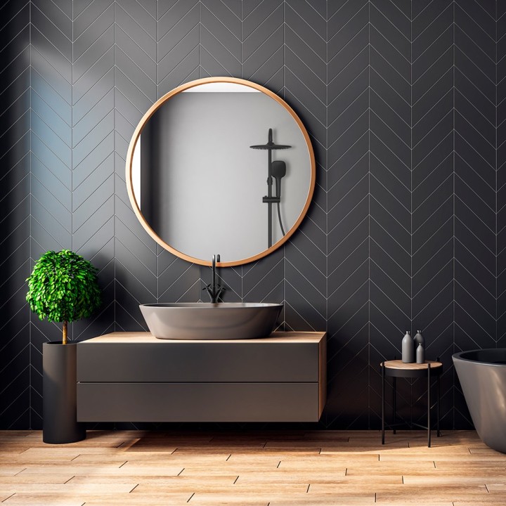 Bimando Lavabo ADAGIO negro mate - 910101NM 3