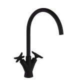 Bimando Lavabo ADAGIO negro mate - 910102NM 1