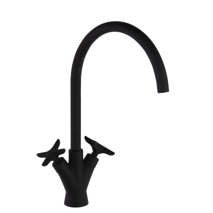 Bimando Lavabo ADAGIO negro mate - 910102NM 1