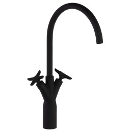 Bimando Lavabo alto ADAGIO negro mate - 911001NM 1