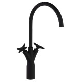 Bimando Lavabo alto ADAGIO negro mate - 911001NM 1
