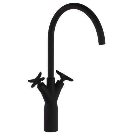 Bimando Lavabo alto ADAGIO negro mate - 911001NM - Ramón Soler