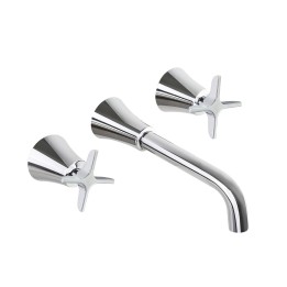 Bimando Lavabo ADAGIO Empotrado cromo - 912001 1