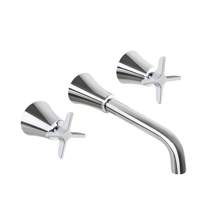Bimando Lavabo ADAGIO Empotrado cromo - 912001 1