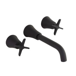 Bimando Lavabo ADAGIO Empotrado negro mate - 912001NM 1