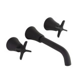 Bimando Lavabo ADAGIO Empotrado negro mate - 912001NM 1