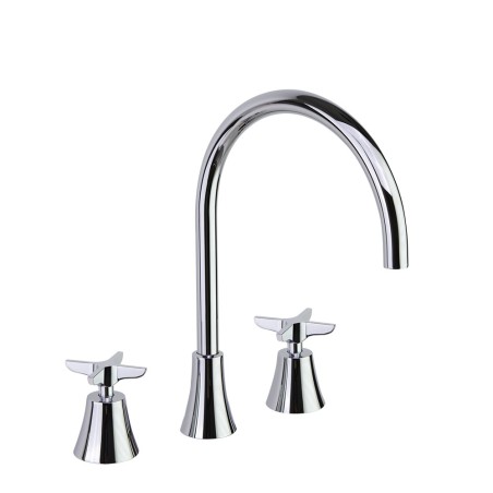 Bimando lavabo repisa ADAGIO Cromado - 914201 - Ramón Soler