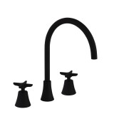 Bimando lavabo repisa ADAGIO negro mate - 914201NM 1