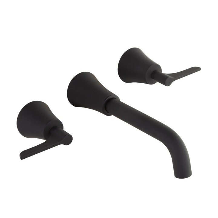Bimando Lavabo Empotrado ADAGIO negro Mate- 912001MLNM 1