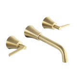 Bimando Lavabo Empotrado ADAGIO oro cepillado - 912001MLOC 1