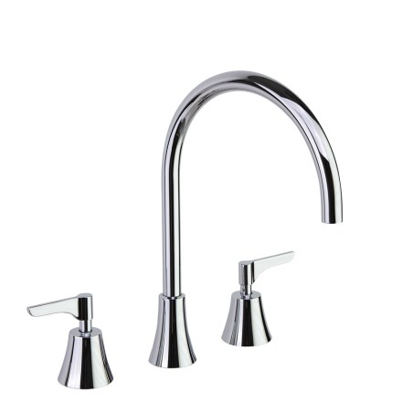 Bimando lavabo repisa ADAGIO cromo - 914201ML - Ramón Soler