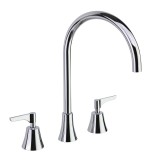 Bimando lavabo alto repisa ADAGIO cromo - 914202ML 1