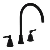 Bimando lavabo alto repisa ADAGIO negro mate - 914202MLNM 1