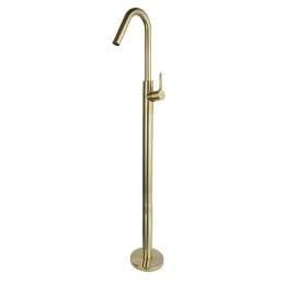 Monomando lavabo a suelo ADAGIO oro cepillado - 917603OC 1
